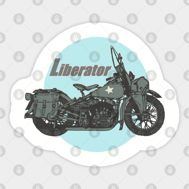 Liberator grey Sticker by motomessage